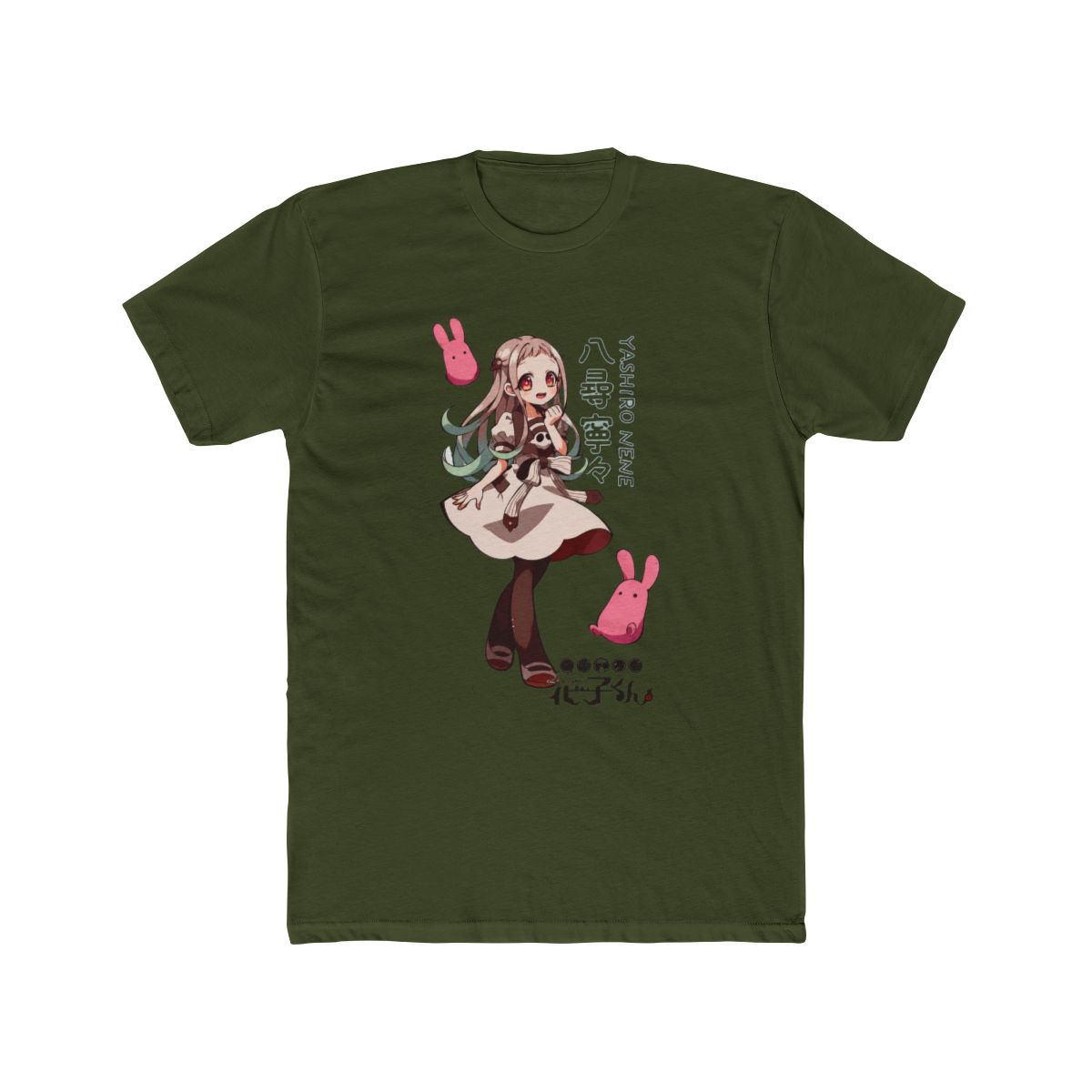 Toilet-Bound Hanako-Kun Yashiro Nene & Mokke Boyfriend Fit Girls T Shirt - alternate angle 5, merchandise