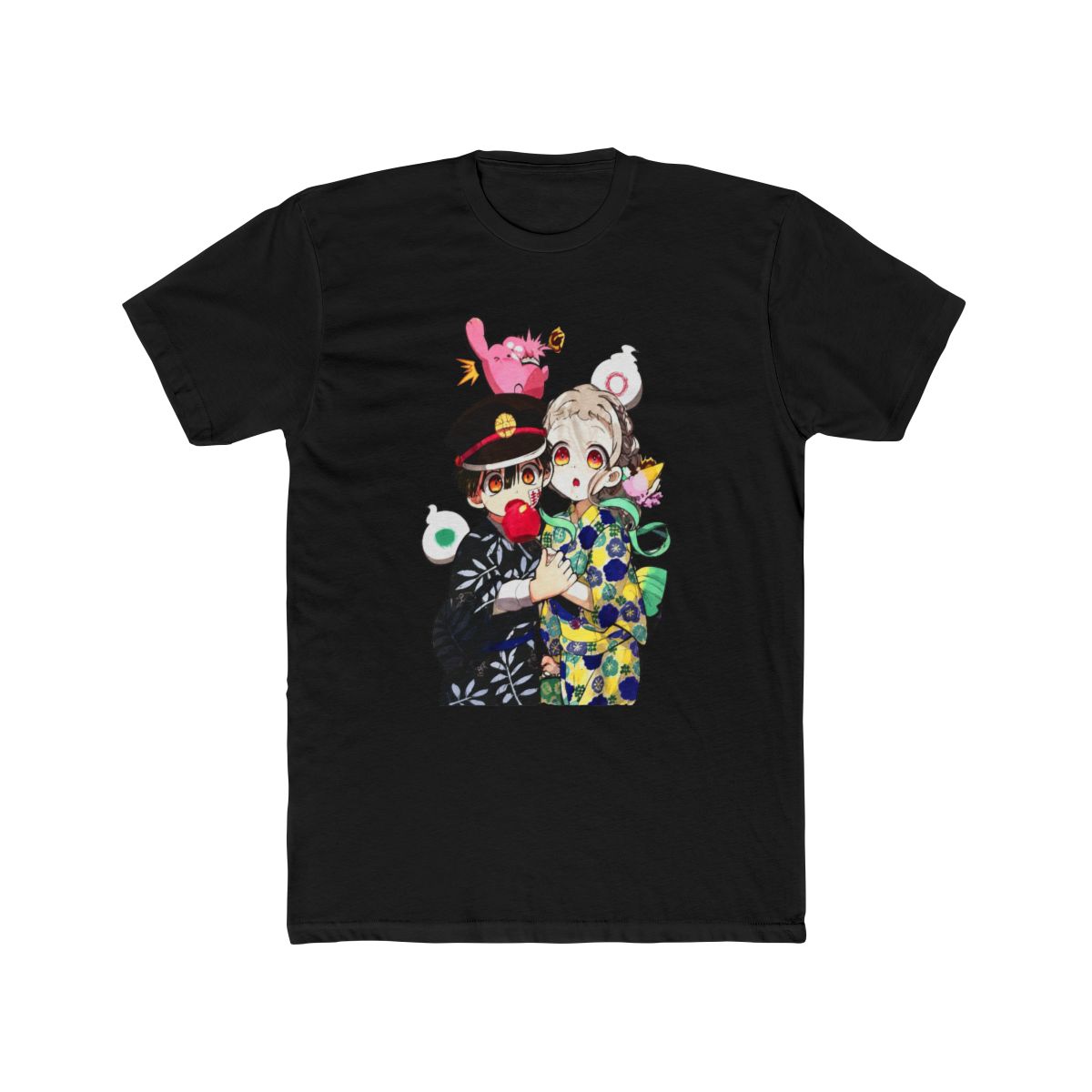 Toilet-Bound Hanako-Kun T Shirt Anime Graphic Tee Sm Cotton Pink Cosplay - alternate angle 3, merchandise