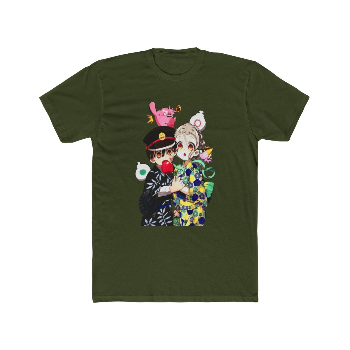 Toilet-Bound Hanako-Kun T Shirt Anime Graphic Tee Sm Cotton Pink Cosplay - alternate angle 5, merchandise