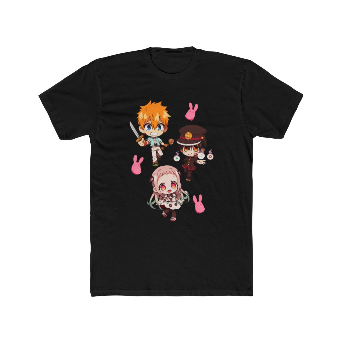 Toilet-Bound Hanako-Kun Chibi Trio Boyfriend Fit Girls T Shirt - alternate angle 3, merchandise