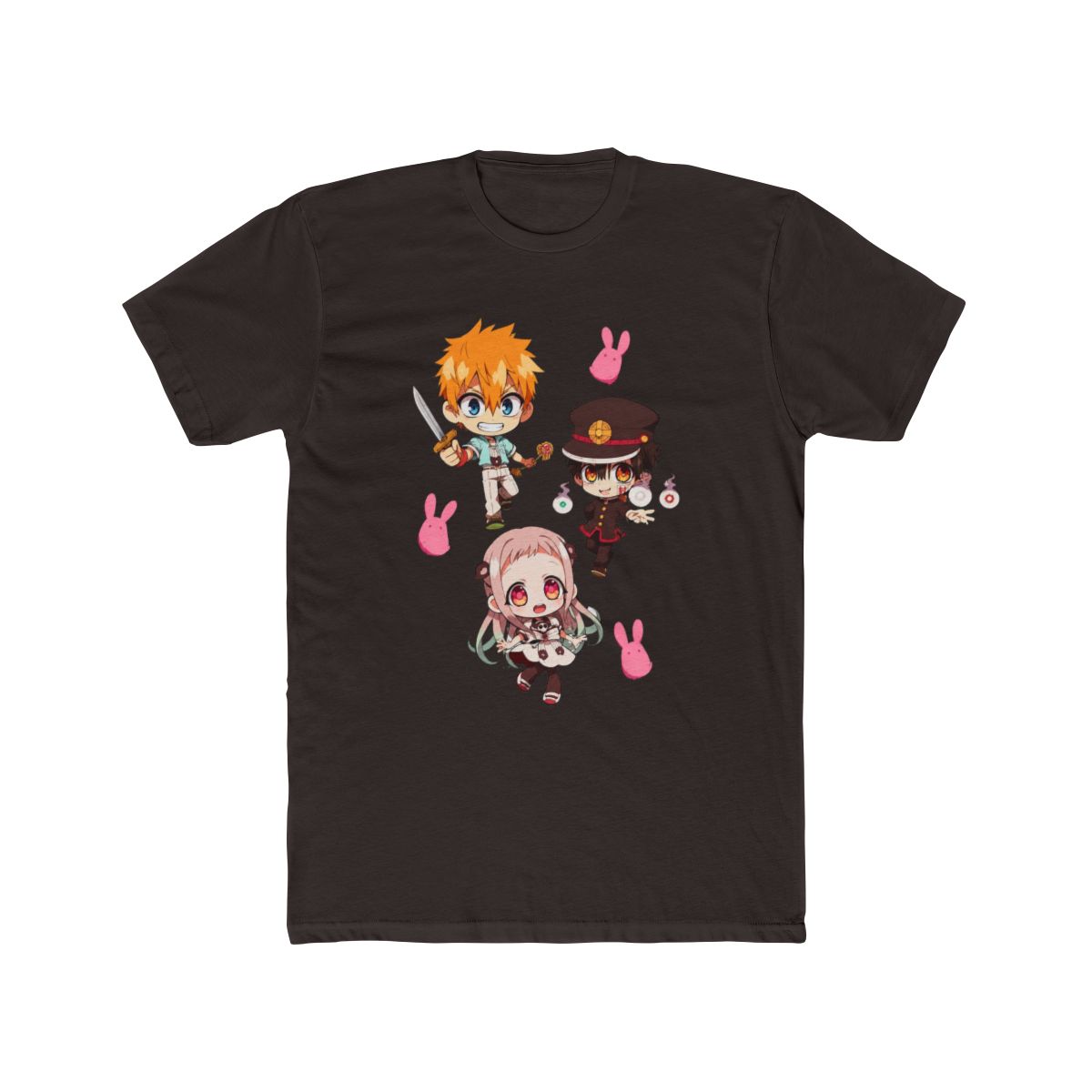 Toilet-Bound Hanako-Kun Chibi Trio Boyfriend Fit Girls T Shirt - alternate angle 2, merchandise