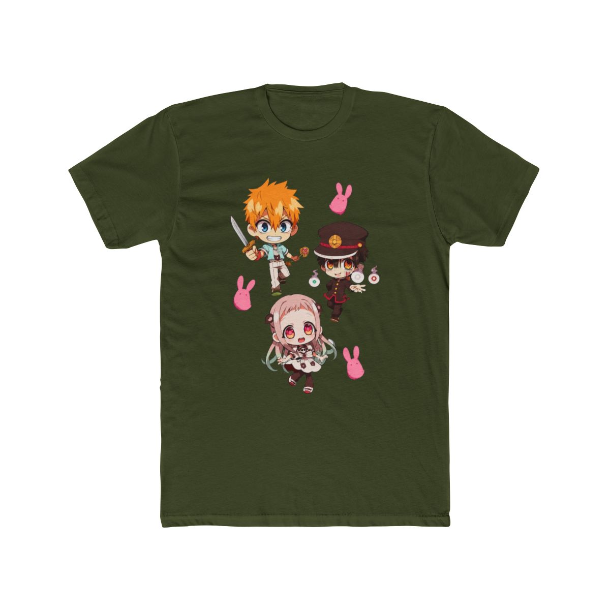 Toilet-Bound Hanako-Kun Chibi Trio Boyfriend Fit Girls T Shirt - alternate angle 5, merchandise