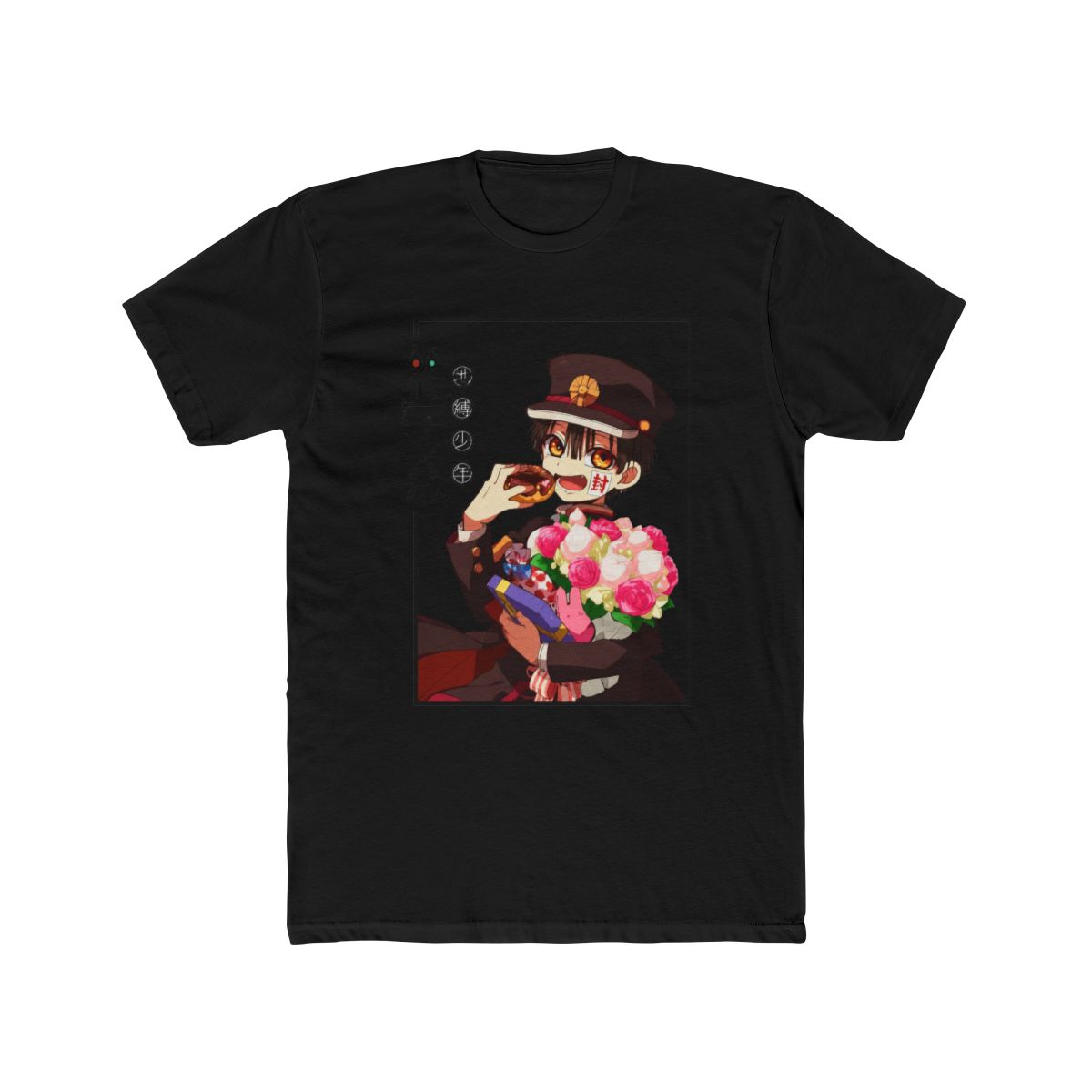 Toilet-Bound Hanako-Kun Flowers & Sweets Boyfriend Fit Girls T Shirt - alternate angle 3, merchandise