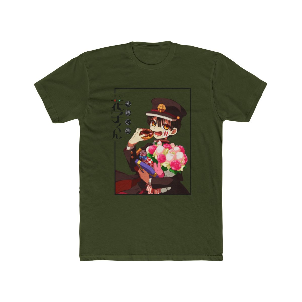 Toilet-Bound Hanako-Kun Flowers & Sweets Boyfriend Fit Girls T Shirt - alternate angle 5, merchandise
