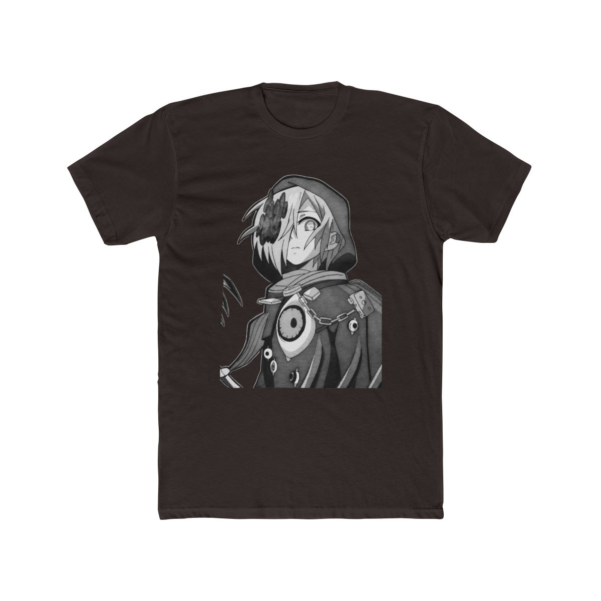 Toilet-Bound Hanako-kun Mitsuba Jumbo Monochrome T Shirt - alternate angle 2, merchandise