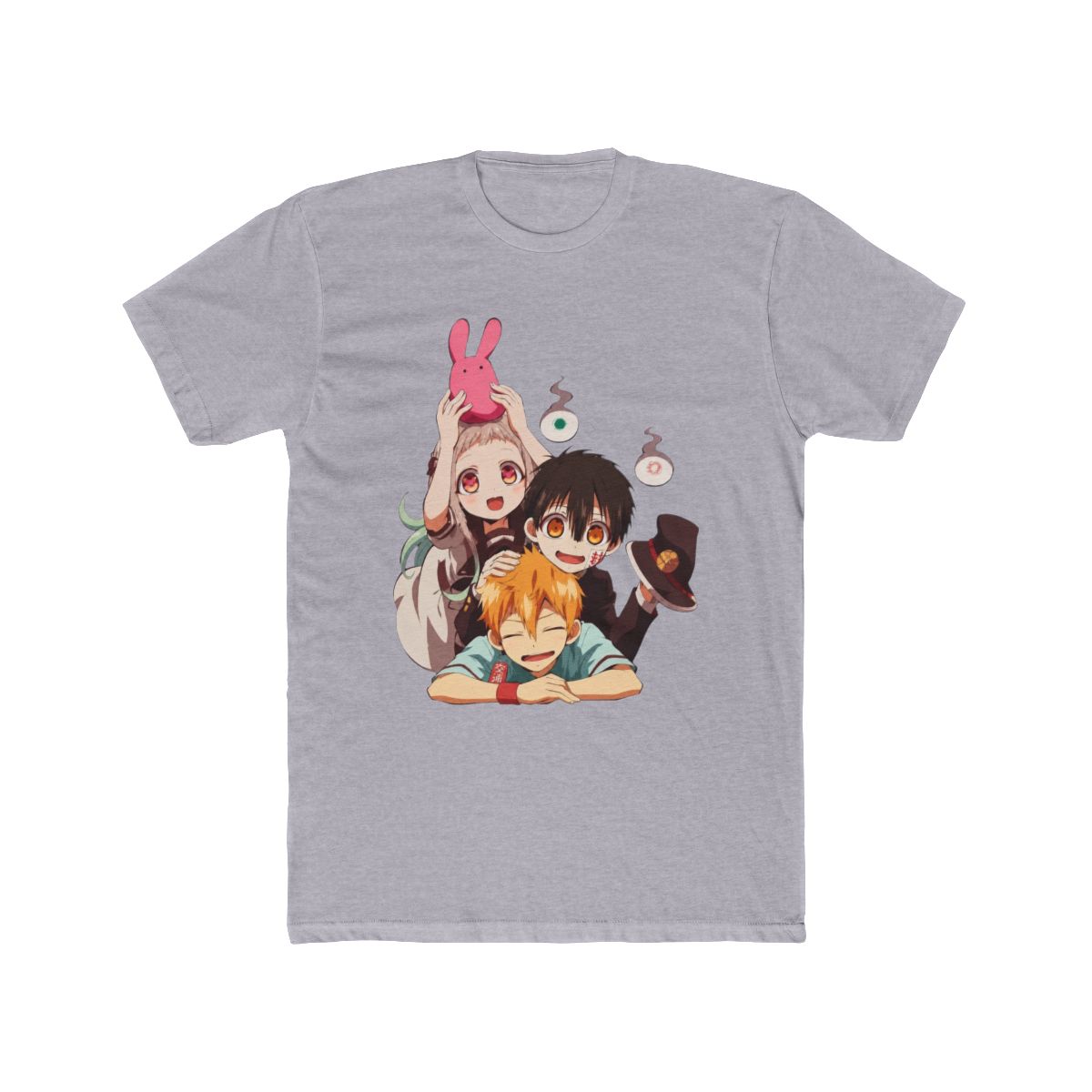 Toilet-Bound Hanako-Kun Characters Stack Tie-Dye Boyfriend Fit Girls T Shirt