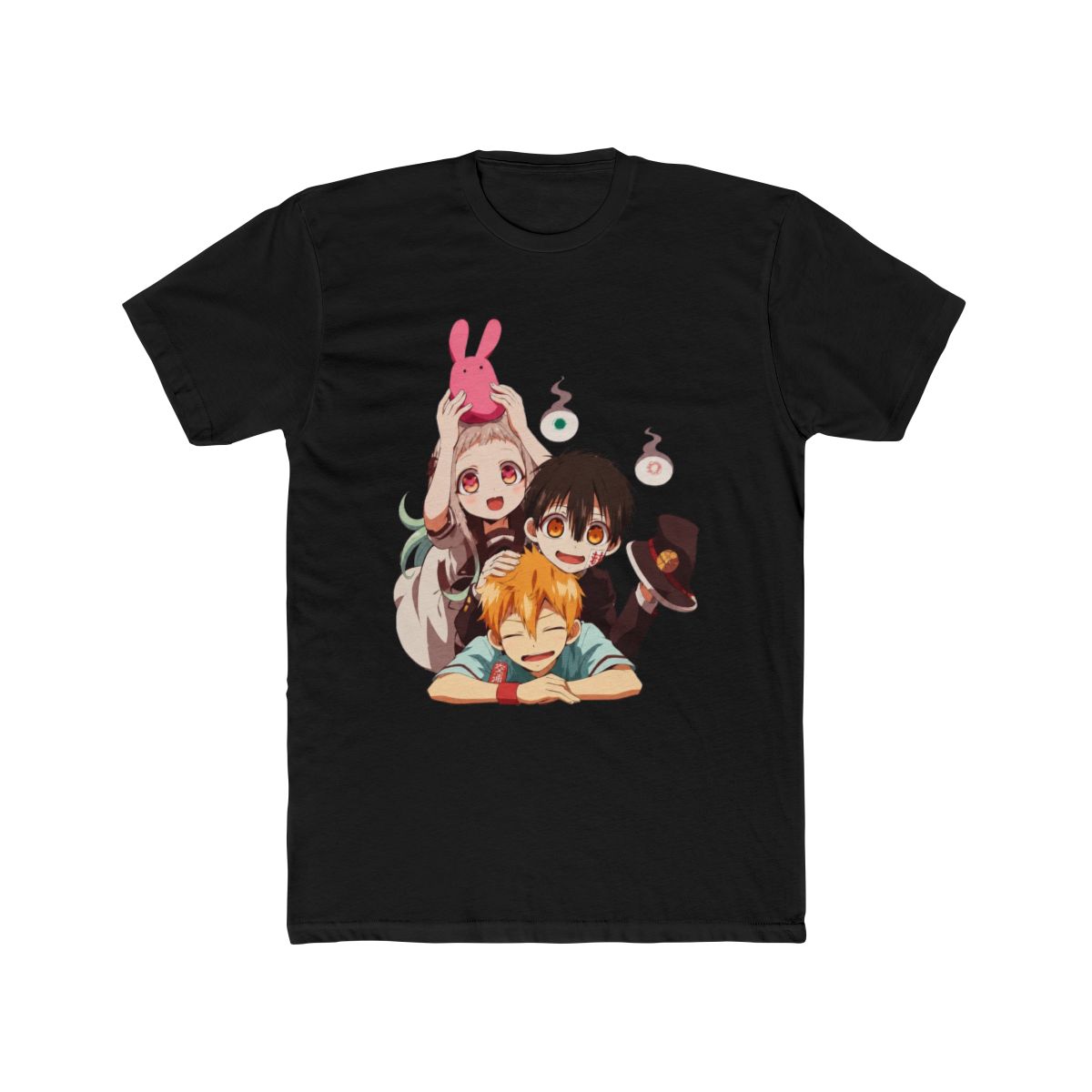 Toilet-Bound Hanako-Kun Characters Stack Tie-Dye Boyfriend Fit Girls T Shirt - alternate angle 3, merchandise