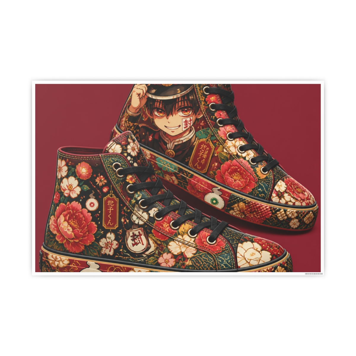 Hanako Kun Anime Canvas Fun Shoes | Toilet-Bound Hanako-kun - alternate angle 5, merchandise