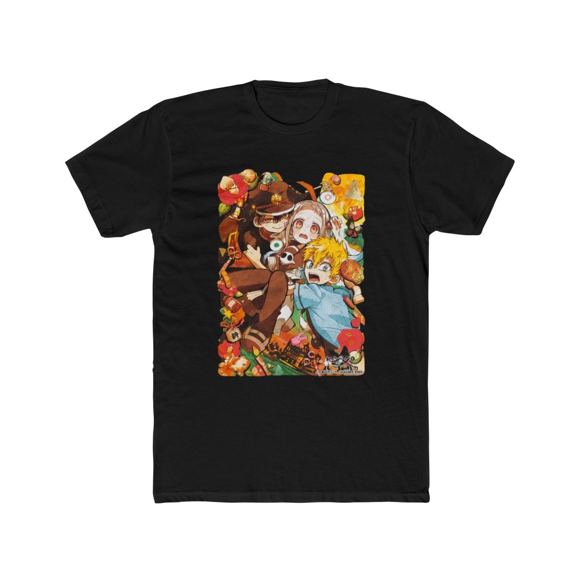 Toilet Bound Hanako Kun Graphic T Shirt Men’s Small Black Anime | Toilet-Bound Hanako-kun - Official T-Shirts merchandise